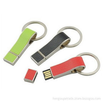 2013 New Leather Pen Drives, One-year Warranty